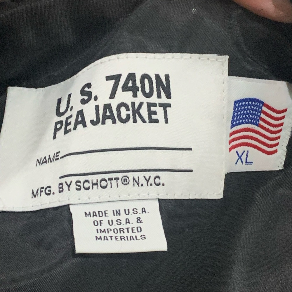 Scott Men's Elegant Black Peacoat - Picture 8 of 11